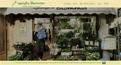 Desktop Screenshot of ljunghsblommor.se