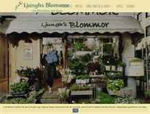 Tablet Screenshot of ljunghsblommor.se